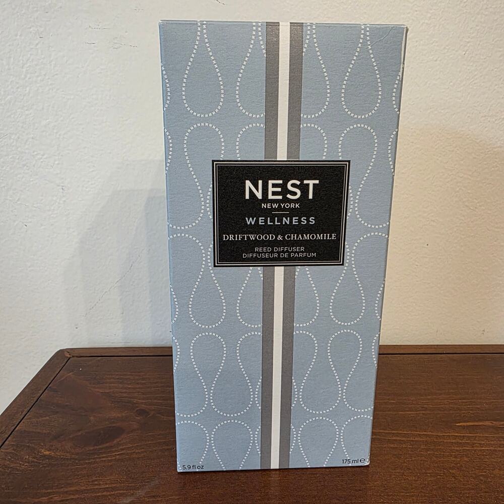 New Nest wellness driftwood/chamomile reed diffuser - Picture 3 of 6